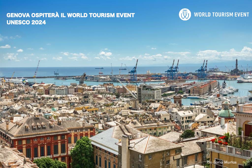 GENOVA OSPITERÀ IL WORLD TOURISM EVENT UNESCO 2024